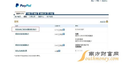 paypal怎么提現(xiàn)