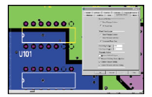 設(shè)計(jì)者可根據(jù)需要啟動/終止On-Line DRC； Auto Dimensioning：自動尺寸標(biāo)注模塊-深圳鼎紀(jì)PCB