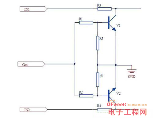 基于晶體三極管的雙路控制驅(qū)動(dòng)電路設(shè)計(jì)