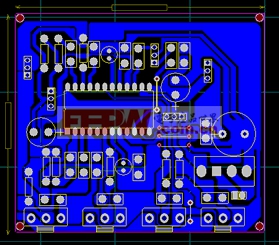  LM4610主要特點(diǎn)： （1）工作電壓：9～16V 電流：35mA 輸入阻抗為30K-深圳鼎紀(jì)PCB